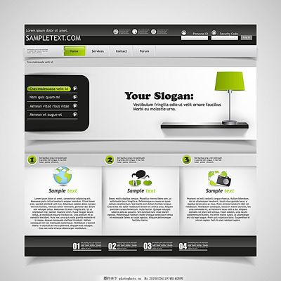 融合时尚与环保的网页设计 打造绿色数字体验